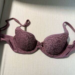 Victoria's Secret Lace Bra in Mauve